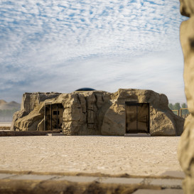 OutpostX: Ancient-Future Hotel on a 240 Acre Playa