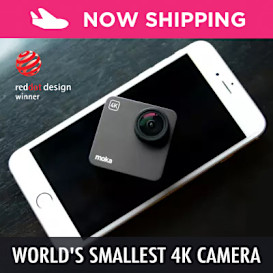 Alpha - The World's Smallest 4K Action Camera