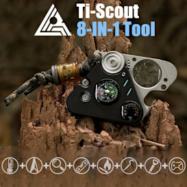 Ti-Scout:The most powerful triangle hardcore EDC