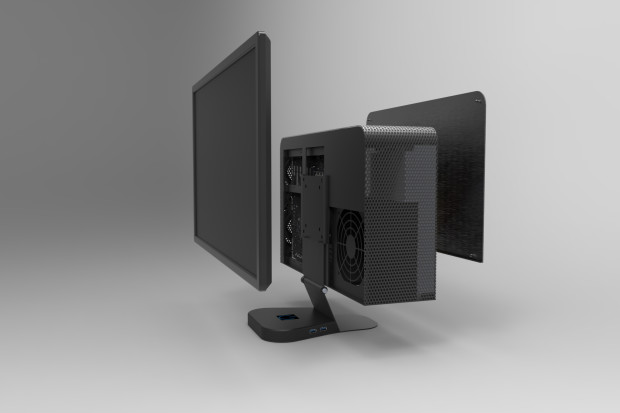 The C1 Computer Case: Declutter your desk. | Indiegogo