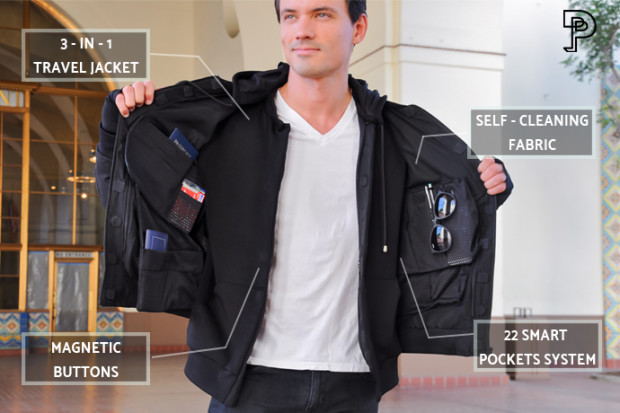 PLUS: The 3-in-1 Smart Self Cleaning Travel Jacket