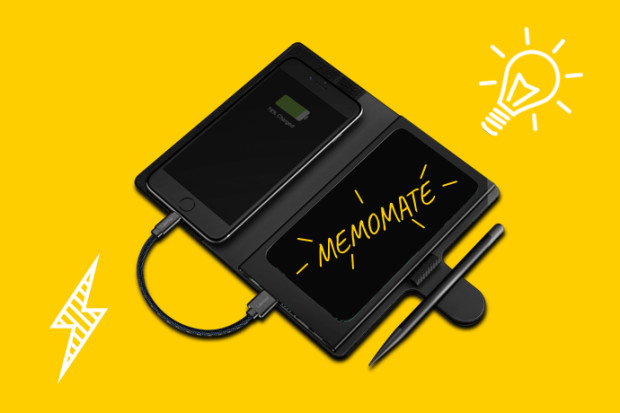 Memomate: Stay paperless, wireless and charged