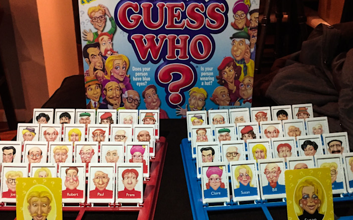 80s Board Game Guess WhoALL WHITE NotMyGame 80s Board Game Guess WhoALL WHITE NotMyGame