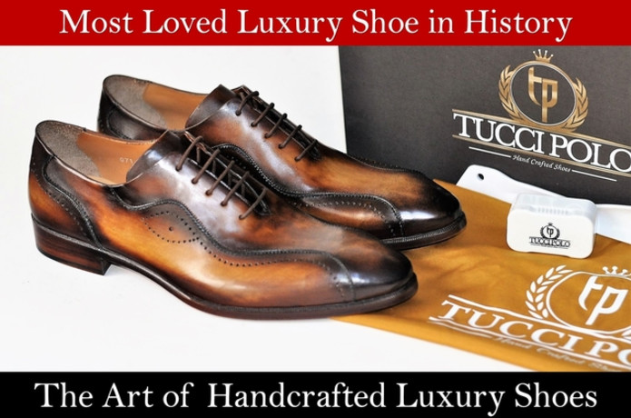 Handmade Luxury Dress Shoe with Sizes 