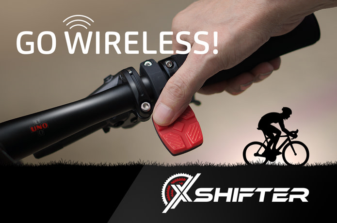 wireless mountain bike shifter