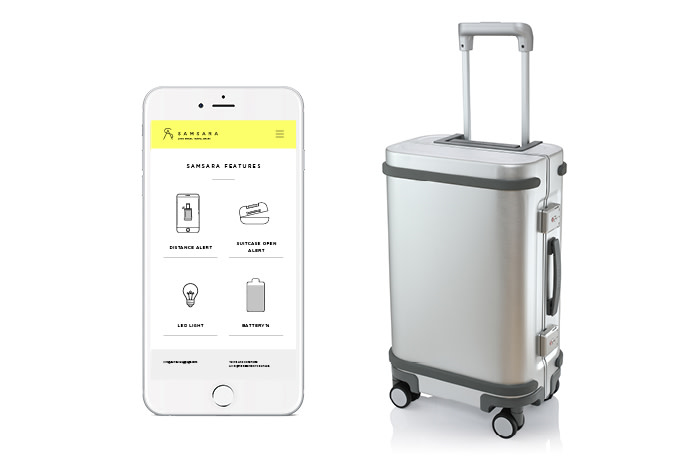 samsara smart suitcase