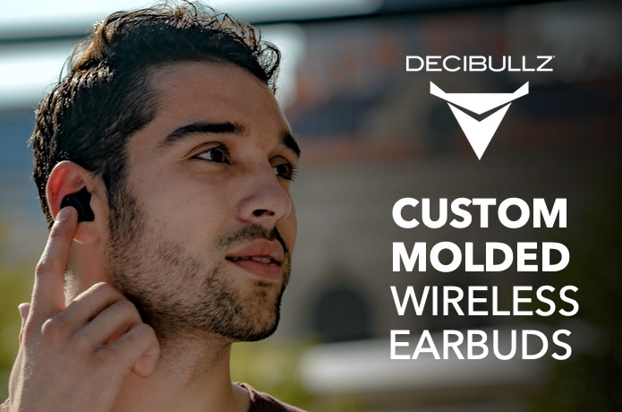 custom molded true wireless earbuds