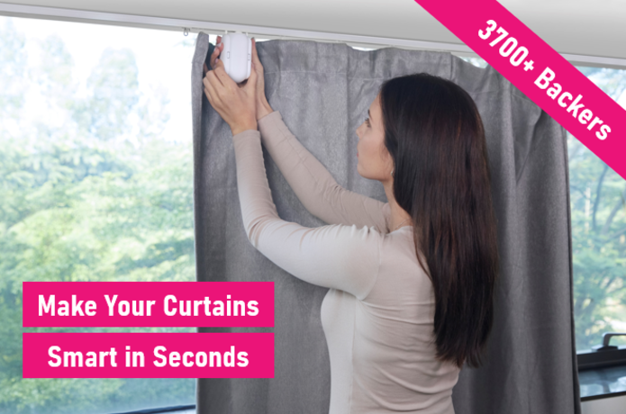 Switchbot Curtain Make Curtains Smart In Seconds Indiegogo