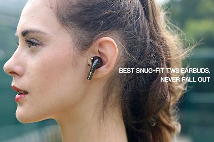 ZincPods: Qualcomm Stereo Touch Control Earbuds