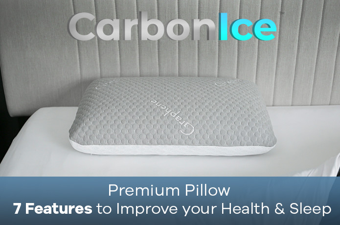 CarbonIce 7 in 1 Bacteria Protection Pillow