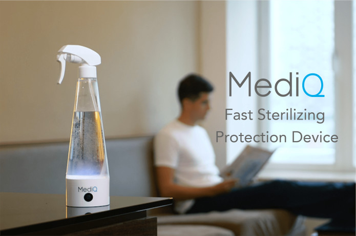 MediQ:Non-Toxic Reusable Sterilizer & Air Purifier