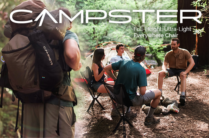Campster: Full-Height Ultra-Light Everywhere Chair