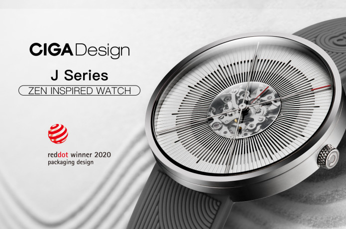 zen stone metal watch