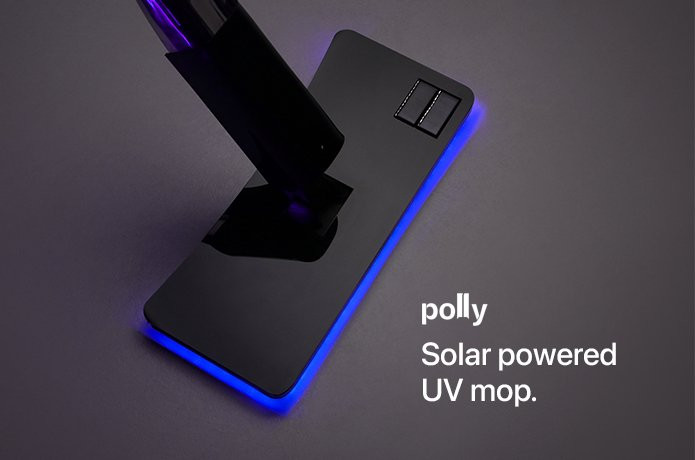 Polly: Solar Powered UV Mop.