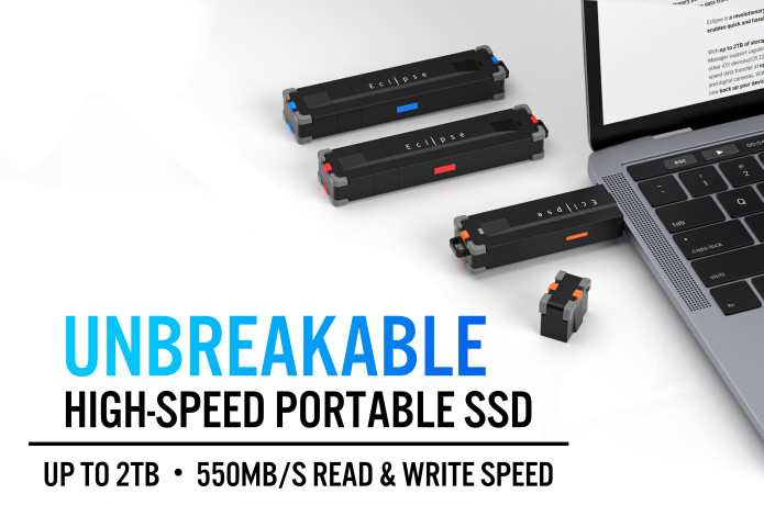 ECLLPSE - Unbreakable High-Speed Portable SSD