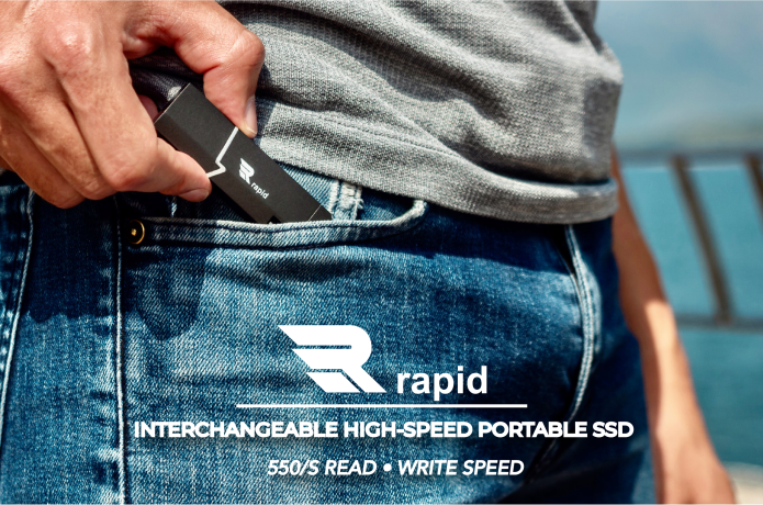 Rapid SSD-Interchangeable High-Speed Portable SSD
