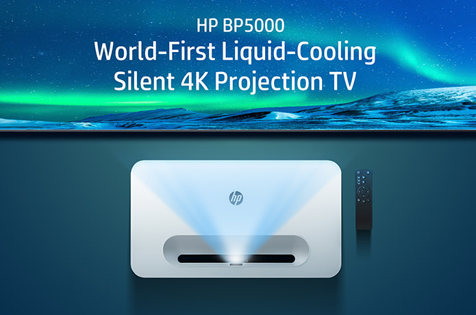 HP BP5000: World-1st Silent 4K Laser Projection TV