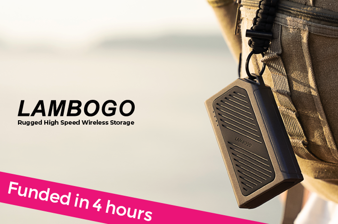 LAMBOGO - Rugged High Speed Wireless SSD Storage