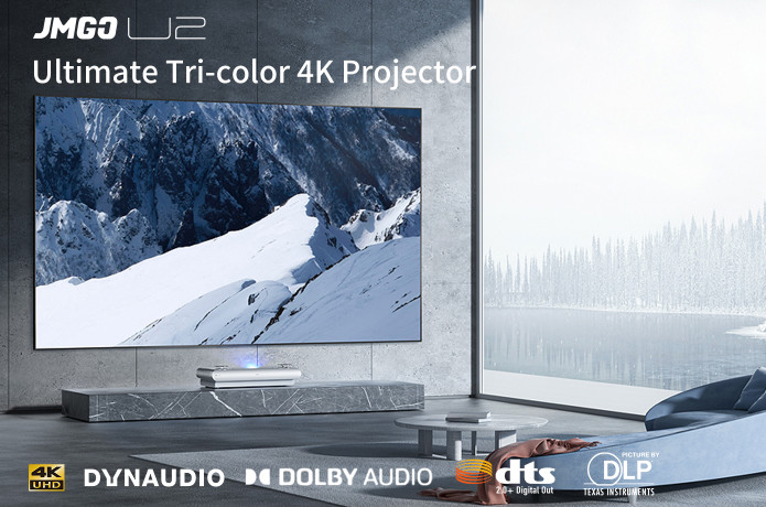 JMGO U2 4K Tri-Color Laser TV Projector