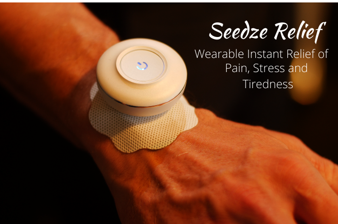 Seedze: Wearable Instant Relief for Pain & Stress