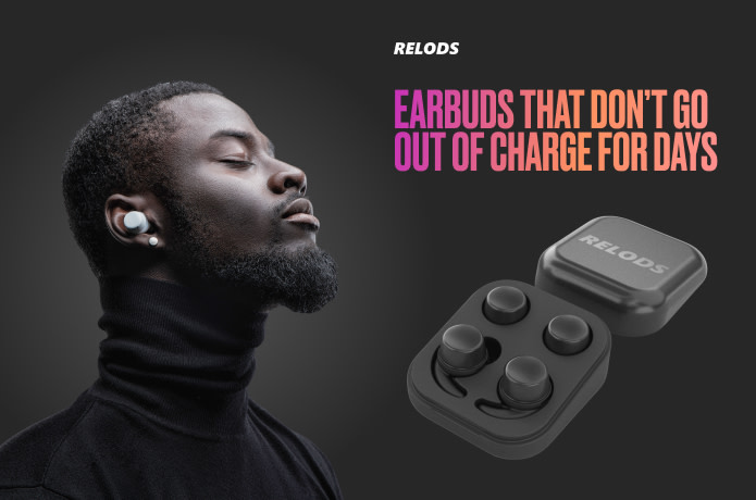 Relods: Wireless earbuds with replaceable battery