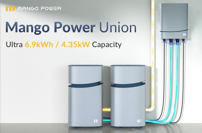 Mango Power: Super-Capacity Home Backup Battery