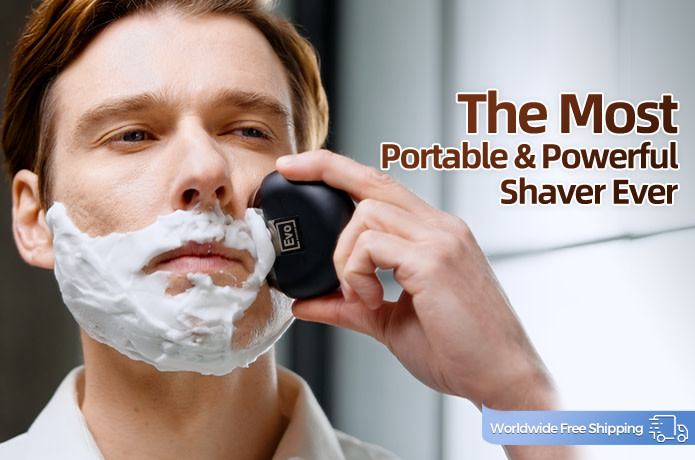 EVO Shaver 2.0: Most Portable&Powerful Shaver Ever