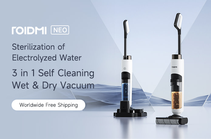 ROIDMI NEO: 3 in 1 Self Cleaning Wet & Dry Vacuum