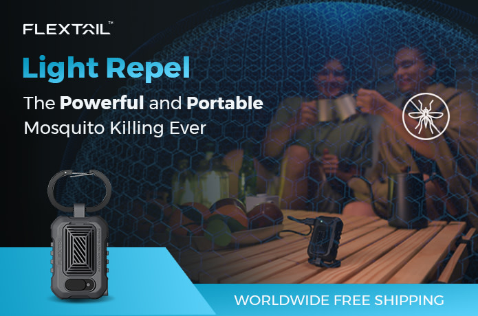 Light Repel: Most Portable Mosquito Repeller Ever
