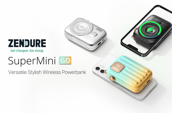 SuperMini GO: Versatile Stylish Wireless Powerbank