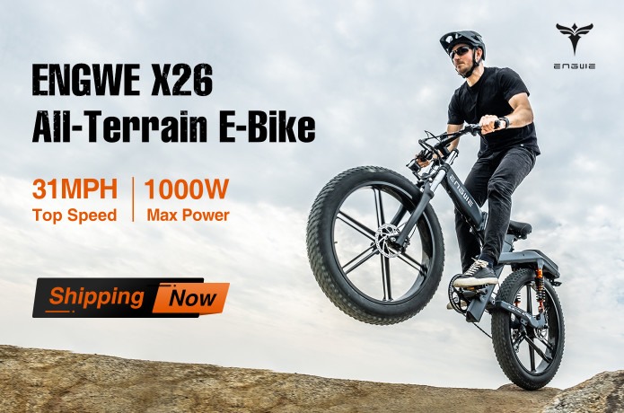 ENGWE X26 All-Terrain E-Bike: 62Mile Longest Range