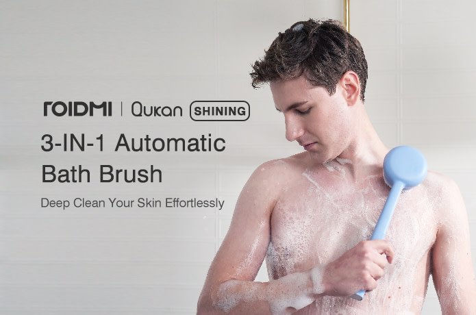 ROIDMI Shining Automatic Bath Brush For Deep Clean