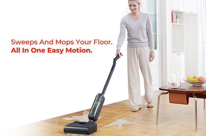 Hizero F100: All-In-One Bionic Hard Floor Cleaner