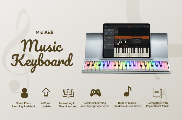 Midikidi: A new way to learn and play music