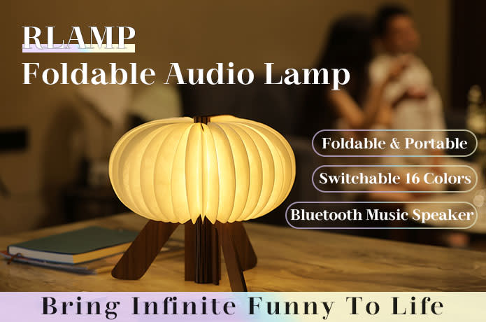 Foldable Audio Lantern Bring Infinite Funny