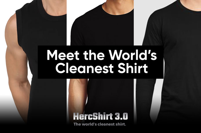 HercShirt 3.0 - The Cleanest Shirt!