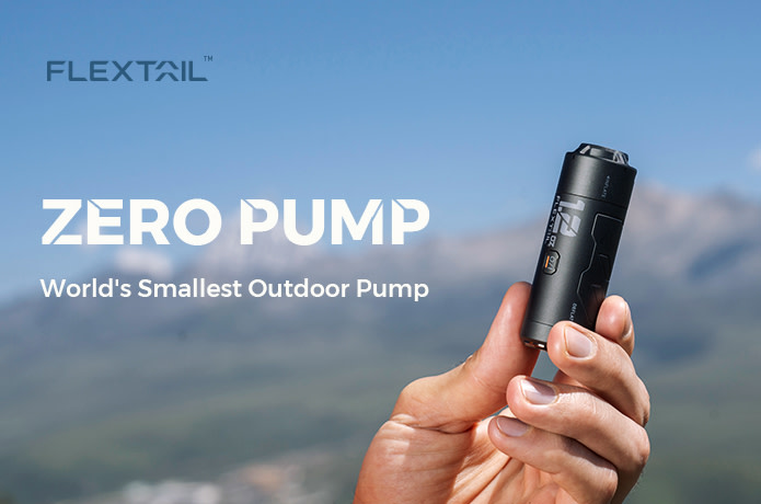 ZERO PUMP:World's Smallest Pump for Sleeping Pads