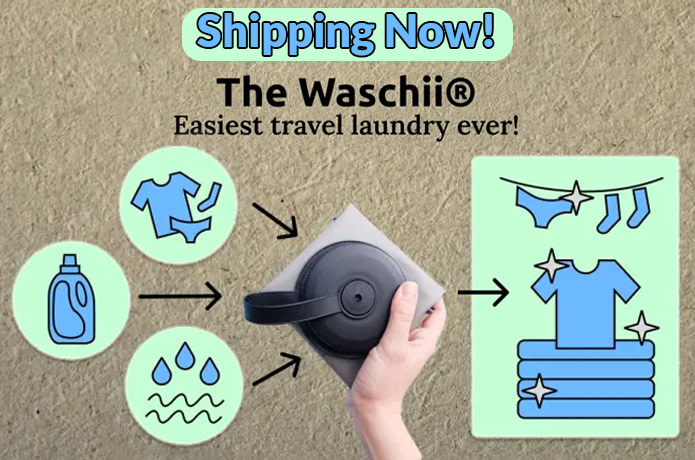 Waschii -PocketSized SolarHeated Waschiing Machine