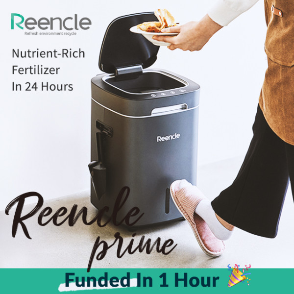 Reencle Prime Food Waste Composter (Silver)