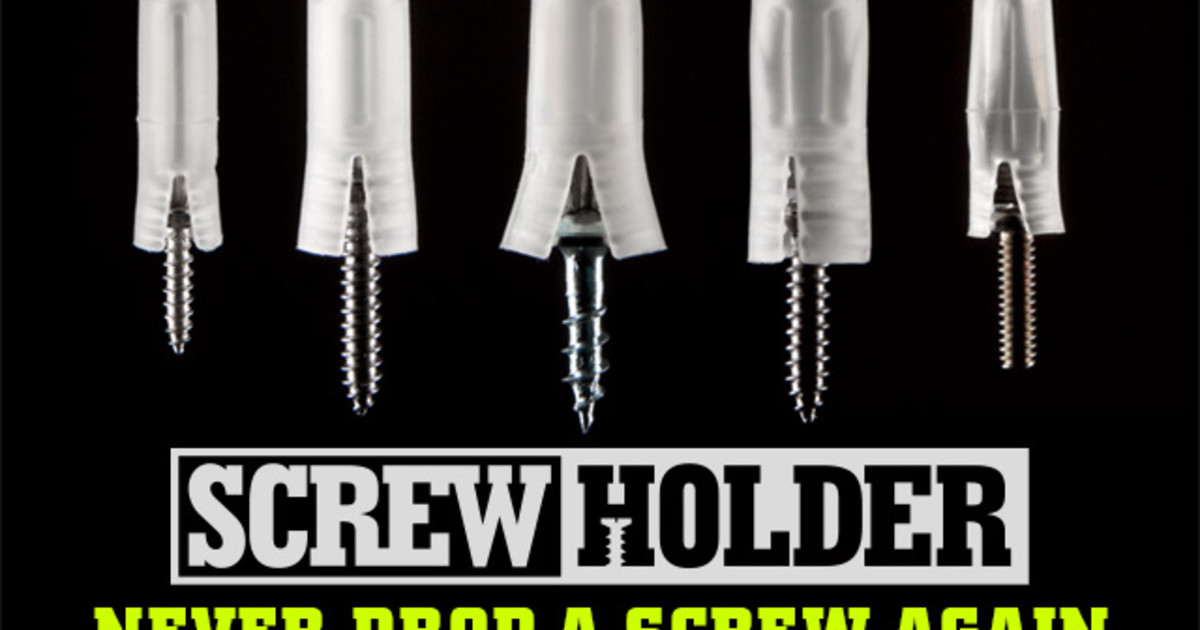 Screw Holder - Never Drop A Screw Again