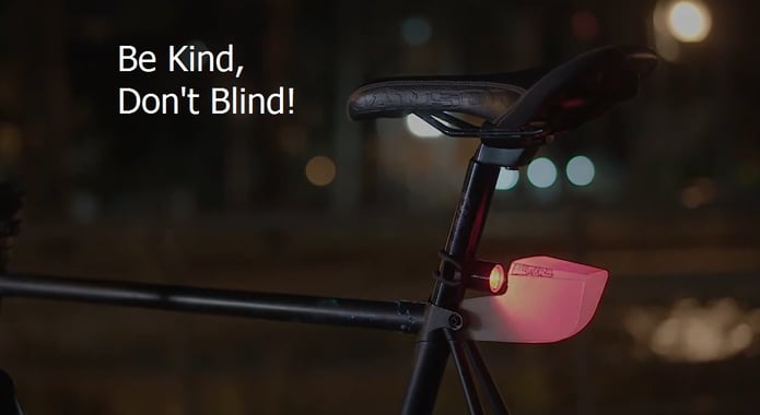 Lampshade For Your Bicycle Tail-light 