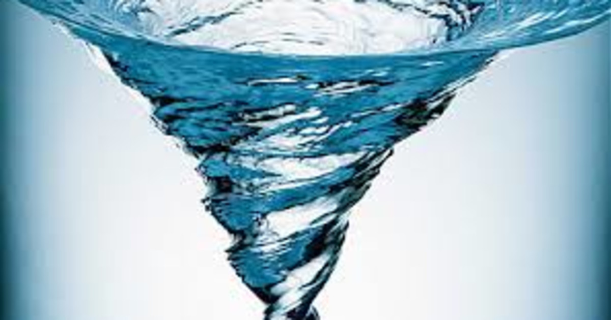 Living and beneficial water thanks to the vortex - oleo