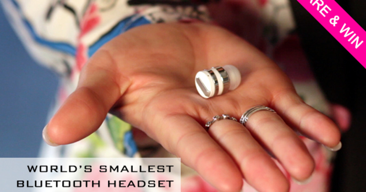 Dot - Worlds Smallest Bluetooth Headset