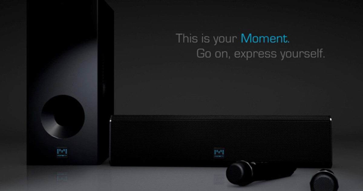 Moment Wireless karaoke soundbar Indiegogo