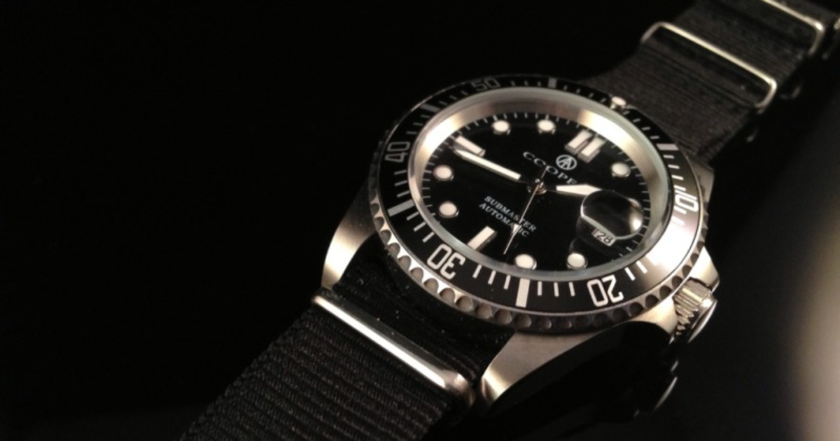 Cooper Submaster Automatic Military Divers Watch Indiegogo