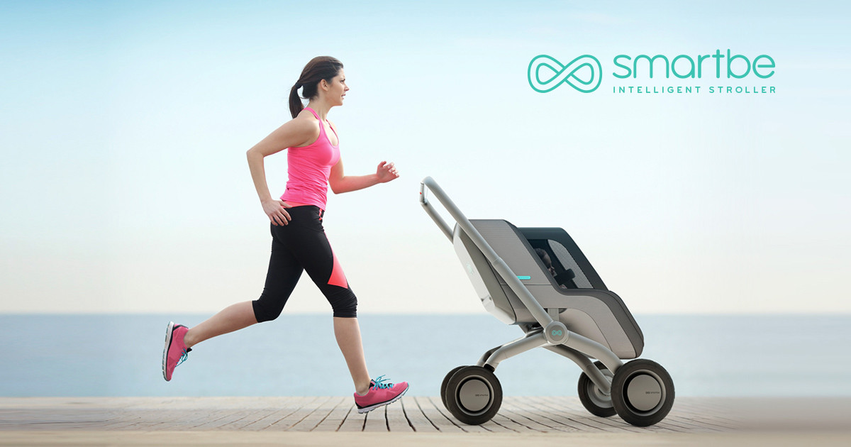 automatic stroller pusher