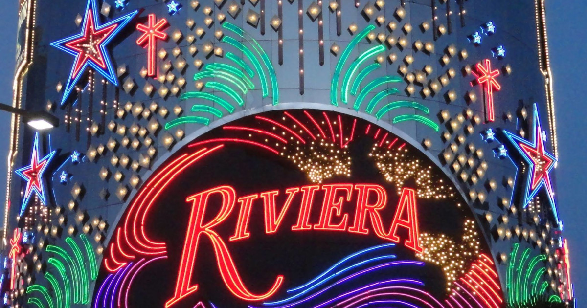 Neon sign collector plans to restore iconic Riviera sign