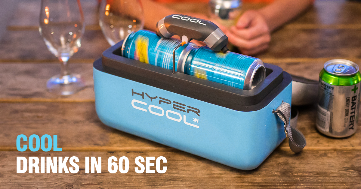 HYPERCOOL Can Spinning Cooler