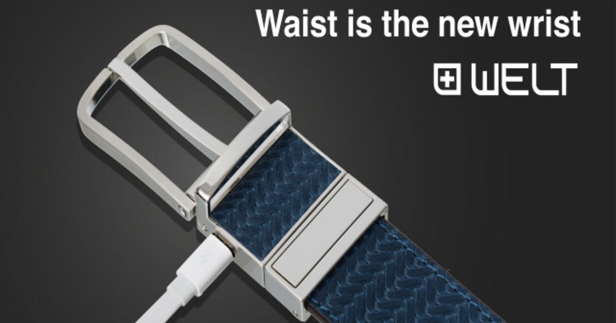 WELT : The World's First Smart Belt | Indiegogo