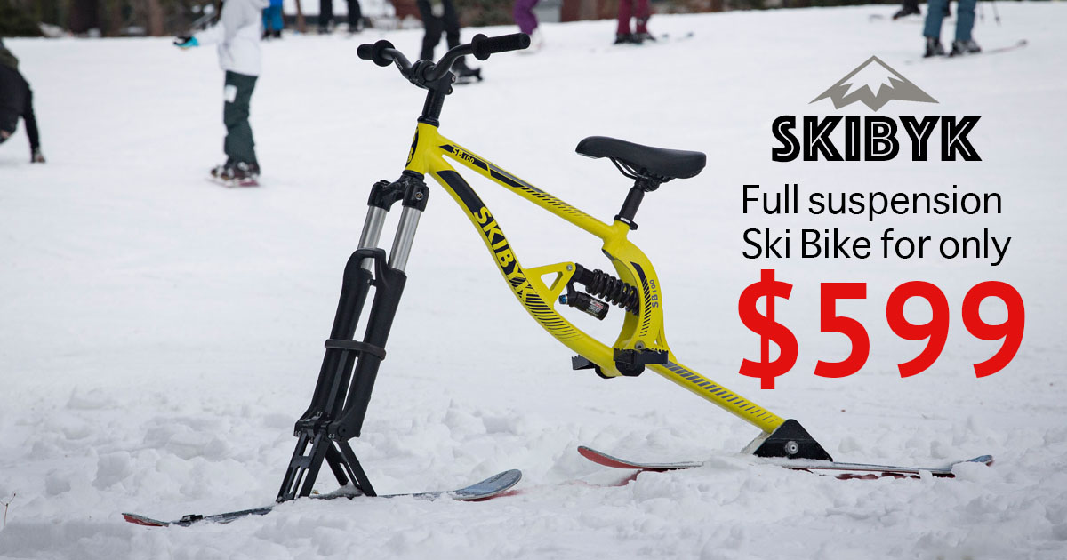 full suspension ski bike